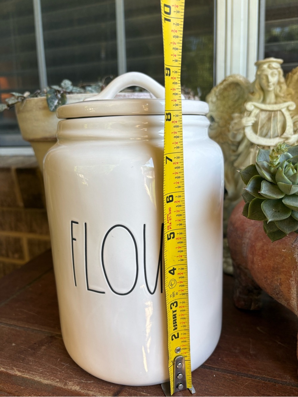 Rae Dunn FLOUR canister - Picture 2 of 6